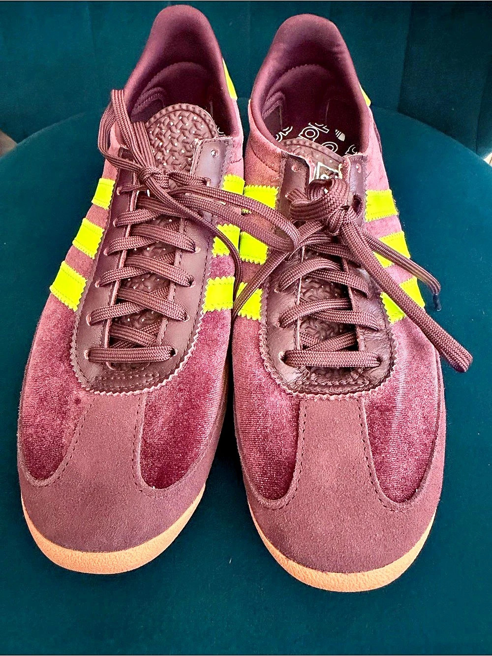adidas SL 72 OG Aurora Ruby Solar Yellow Men's Sneakers US 8.5